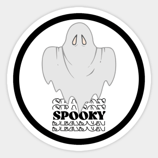 ghost, spooky ghost, halloween, fall, spirit, scary, scary ghost Sticker